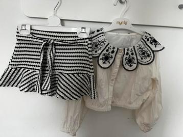Leuke set: rok en blouse beschikbaar voor biedingen