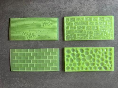 FMM Impression Mats 1 + 2, Hobby en Vrije tijd, Taarten en Cupcakes maken, Zo goed als nieuw, Bakvorm, Taarten of Cupcakes, Ophalen of Verzenden