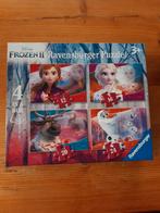 Frozen 2 puzzel.  ( 4 in a box ), Kinderen en Baby's, Speelgoed | Kinderpuzzels, Nieuw, 10 tot 50 stukjes, 2 tot 4 jaar, Ophalen