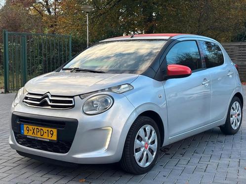 Citroen C1 1.2 PureTech Airscape Shine Airco Elekt Raam NAP, Auto's, Citroën, Bedrijf, Te koop, C1, ABS, Achteruitrijcamera, Airbags