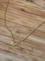 Lott Gouden ketting met strik - Zo Goed Als Nieuw!, Ophalen of Verzenden, Zo goed als nieuw, Goud, Met hanger