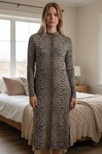 Notes du Nord jurk stretch maat L leopard bruin, Maat 38/40 (M), Bruin, Verzenden, Notes du Nord