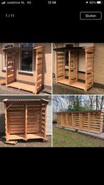 Houthok haardhout 200 bij 200 en 65 cm diep, NIEUW, Tuin en Terras, Haardhout, Minder dan 3 m³, Ophalen of Verzenden, Overige houtsoorten