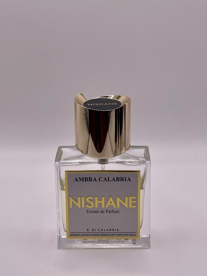 Nishane Ambra Calabria sample tester decant, Sieraden, Tassen en Uiterlijk, Uiterlijk | Parfum, Zo goed als nieuw, Verzenden
