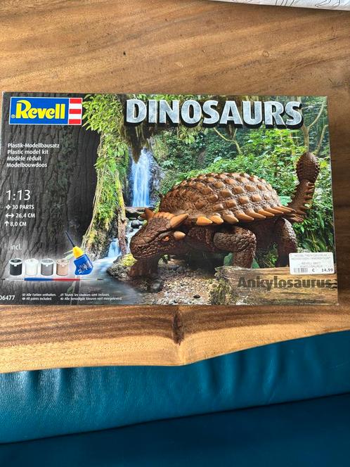 Revell Dinosaurs Ankylosaurus - Nieuw!, Hobby en Vrije tijd, Modelbouw | Auto's en Voertuigen, Nieuw, Overige typen, Groter dan 1:32
