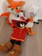 3 Handpoppen - Poppenkast, Ophalen of Verzenden, Zo goed als nieuw, Overige typen