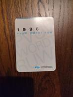 NS Centrale Adviesgroep Veiligheid 1988 Kalenderkaart, Ophalen of Verzenden, Gebruikt, Gebruiksvoorwerp