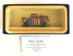 Mini Paul Smith Multicoloured Stripe green front Lledo., Ophalen of Verzenden, Zo goed als nieuw, Auto, Vanguards
