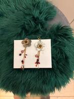 Superleuke oorbellen glas schelp, Overige materialen, Hangers, Overige kleuren, Ophalen of Verzenden