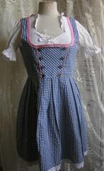 tiroler dirndl jurk en blouse maat 34 nr BB 782, Maat 34 (XS) of kleiner, Zo goed als nieuw, Verzenden