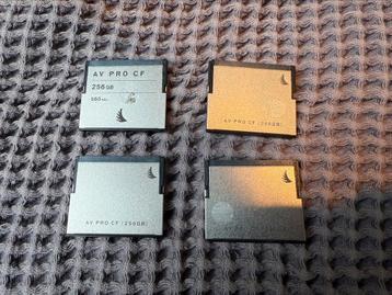 Angelbird av pro cf 256gb 4 stuks beschikbaar voor biedingen
