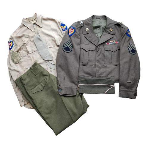 WWII USAAF 9th Engineer Command Grouping Named, Verzamelen, Militaria | Tweede Wereldoorlog, Landmacht, Amerika, Ophalen of Verzenden