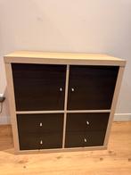 IKEA Kallax kast met deuren en lades, Huis en Inrichting, Kasten | Dressoirs, Ophalen, Kunststof, 50 tot 100 cm, Zo goed als nieuw