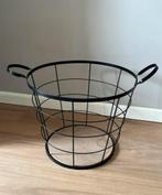 Stalen Mand met Handvatten, Ophalen, Rond, Mand