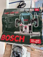 Bosch POF 1100 AE Bovenfrees - Gebruikt, Ophalen of Verzenden, Gebruikt, Elektrisch, Bovenfrees