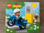 Lego Duplo 10967 Police Motorcycle compleet, Ophalen of Verzenden, Zo goed als nieuw, Complete set, Duplo