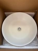 Bellanti Torino mat witte keramische opbouw waskom rond 40cm, Ophalen, Minder dan 50 cm, Nieuw, Minder dan 100 cm