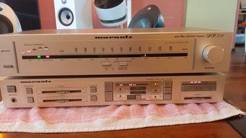 Te koop marantz pm 330 versterker, pm 310 tuner beschikbaar voor biedingen