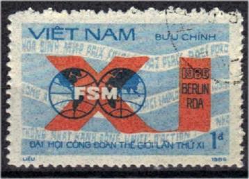 Vietnam 1986 - Yvert 723 - Congres Syndicaten (ST) beschikbaar voor biedingen