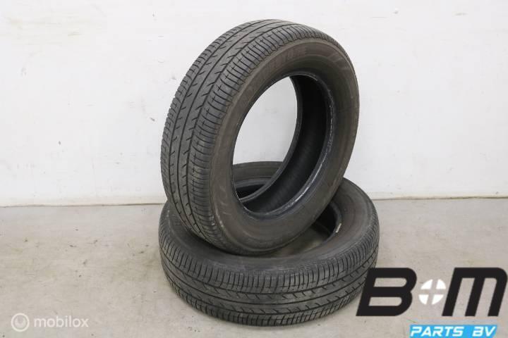2 x 1756514 82T Bridgestone Ecopia EP25 met 3mm, Auto-onderdelen, Banden en Velgen, Band(en), Gebruikt