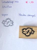 Landschap 037 Houten stempel, Ophalen of Verzenden, Gebruikt, Houten stempel