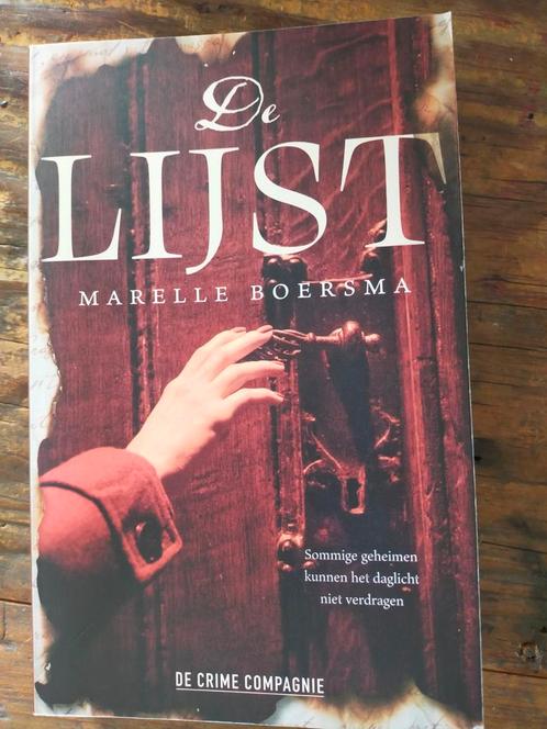 Marelle Boersma - De lijst, Boeken, Thrillers, Ophalen of Verzenden
