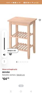 Ikea keuken trolley zgan, 50 tot 100 cm, Minder dan 100 cm, 50 tot 75 cm, Zo goed als nieuw