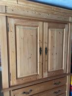 Prachtige grenen kast, Huis en Inrichting, Kasten | Kledingkasten, Ophalen, Gebruikt, 100 tot 150 cm, 200 cm of meer