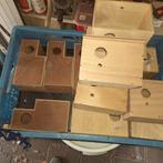 Nieuwe nestkastjes tropen, Dieren en Toebehoren, Ophalen, Nieuw, Hout, Broedkooi of Kweekkooi