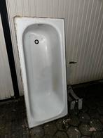 Metalen Badkuip - Ideaal als Drinkbak/Bloembak/Cold plunge, Ophalen, Gebruikt, Met bad