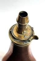 Kruithoorn Sykes Patent Gunpowder Flask 19th Century, Ophalen of Verzenden, Landmacht, Engeland