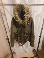 Winterjas dames kaki Rino&Pelle afmeting zie oms, Kleding | Dames, Jassen | Winter, Maat 38/40 (M), Overige kleuren, Ophalen of Verzenden