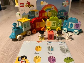 Duplo sets getallen trein10954 brandweer 10969, pizzeria beschikbaar voor biedingen
