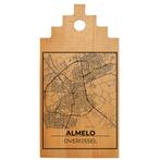Borrelplank met Plattegrond 39x20 cm | Almelo, Huis en Inrichting, Ophalen of Verzenden, Nieuw