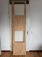 Massief berkenhouten keukenblad / werkblad, Ophalen, Gebruikt, 50 tot 75 cm, Minder dan 100 cm