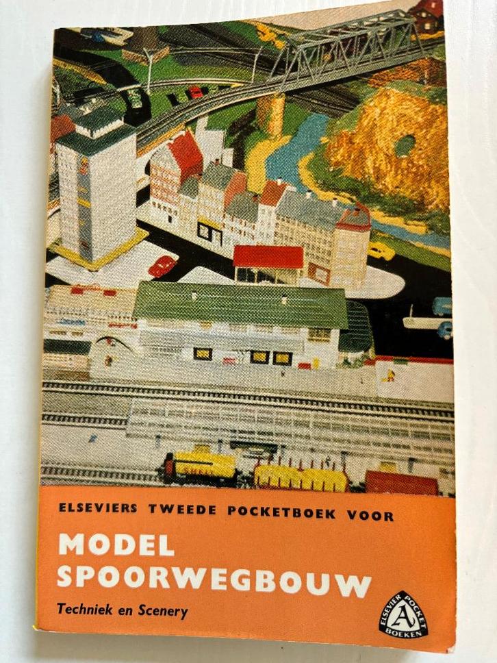 T.L. Hameeteman boekje aanleg treinbaan uit de jaren 60, Hobby en Vrije tijd, Modeltreinen | H0, Gebruikt, Boek, Tijdschrift of Catalogus