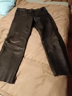 Lederen broek wijdte 36 heren, Ophalen of Verzenden, Tweedehands, Heren, Broek | leer