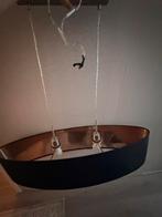 Stijlvolle hanglamp, Huis en Inrichting, Lampen | Hanglampen, Ophalen, Zo goed als nieuw, Metaal, Minder dan 50 cm