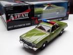 Filmauto schaalmodel Plymouth Fury US Army Police The A-team, Overige merken, Nieuw, GreenLight, Auto