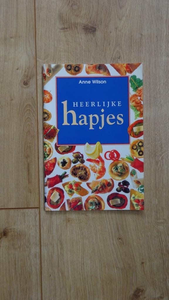 Heerlijke hapjes Anne Wilson 1998, Boeken, Kookboeken, Zo goed als nieuw, Hoofdgerechten, Tapas, Hapjes en Dim Sum, Nederland en België