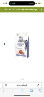 Brit Care kattenvoer 10 euro, Dieren en Toebehoren, Ophalen, Kat