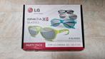LG Cinema 3D glasses en Dual Play game glasses, Ophalen of Verzenden, Zo goed als nieuw