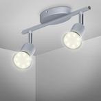 Plafondlamp I spots met 2 lichten, Ophalen of Verzenden, Nieuw, Kunststof