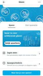 AH Spaarkaart Glazen Actie, Verzamelen, Albert Heijn, Verzenden