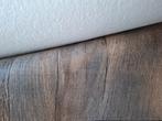 Coupon vinyl grijs/bruin/blauw 320x140, Huis en Inrichting, Stoffering | Vloerbedekking, Bruin, Nieuw, Ophalen of Verzenden, Minder dan 10 m²