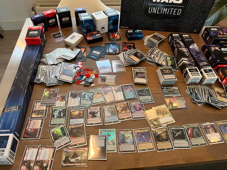 Star Wars Unlimited Press Kit x2 - Compleet!, Hobby en Vrije tijd, Gezelschapsspellen | Overige, Zo goed als nieuw, Een of twee spelers