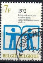 Belgie 1972 - Yvert/OBP 1618 - Jaar van het Boek (ST), Postzegels en Munten, Postzegels | Europa | België, Gestempeld, Ophalen