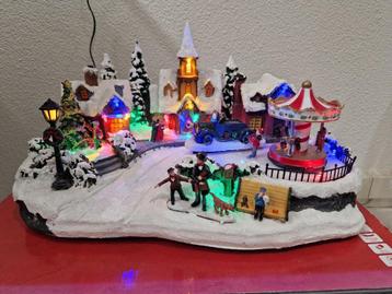 Luville specials – Village with driving car beschikbaar voor biedingen