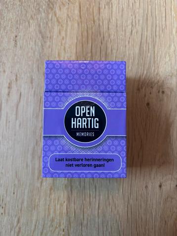 Gespreksstarter memories beschikbaar voor biedingen