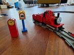 Grote Duplo Spoorbaan met ouderwetse treinen, Ophalen of Verzenden, Gebruikt, Duplo